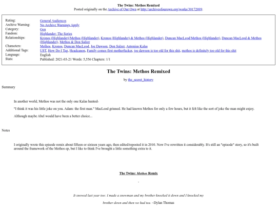 The_Twins_Methos_Remixed screenshot