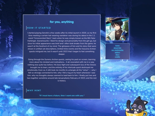 myosotis screenshot