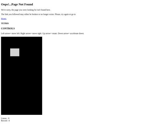not_found screenshot