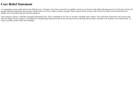 corestatement screenshot