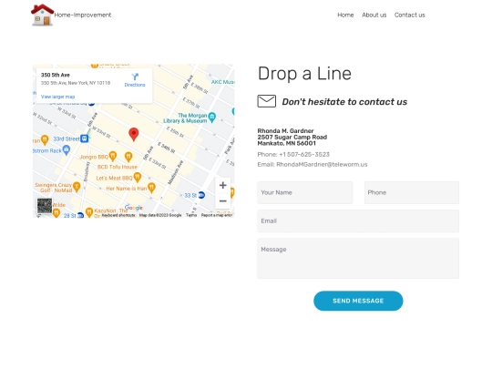 contact-us screenshot