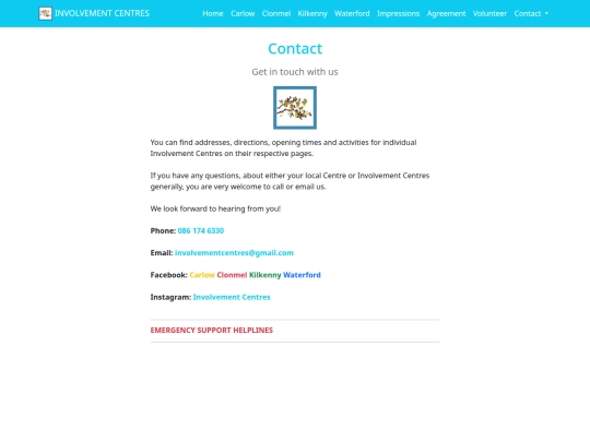 Contact screenshot