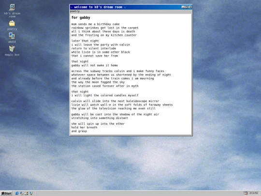 poetry/forgabby screenshot
