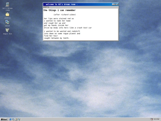 poetry/thethingsicanremember screenshot