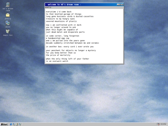 poetry/untitledgarage screenshot