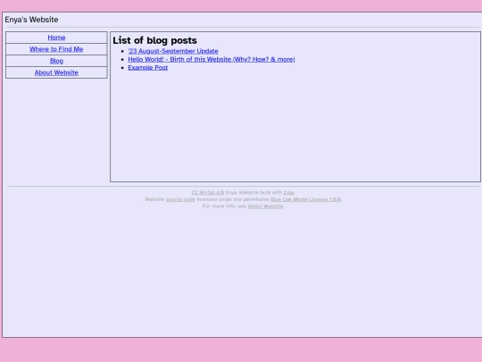 blog screenshot