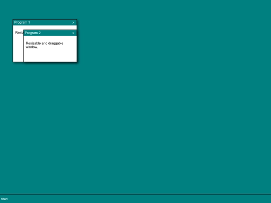 testpage screenshot