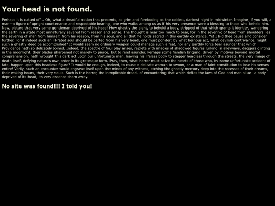 not_found screenshot