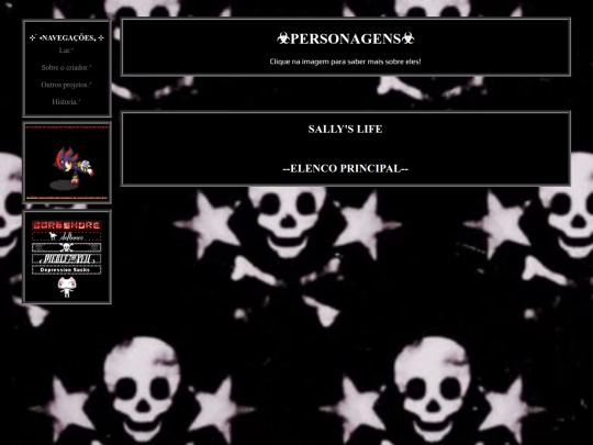 Personagens screenshot