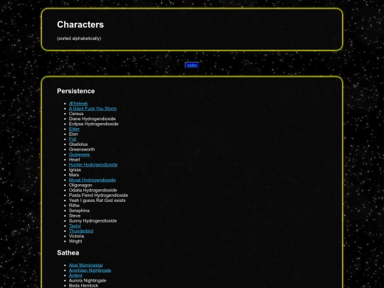 Characters/Characters screenshot