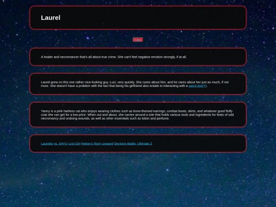 Characters/Laurel screenshot