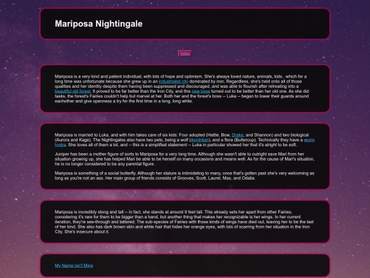 Characters/Mariposa screenshot