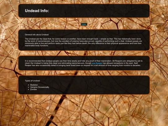 Undead screenshot