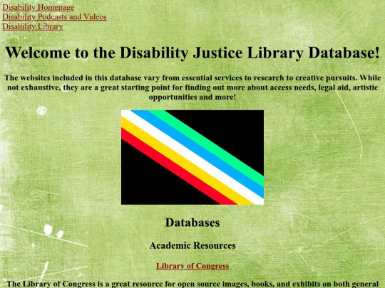 DisabilityDatabase screenshot