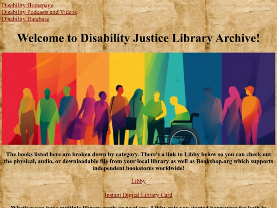 DisabilityLibrary screenshot
