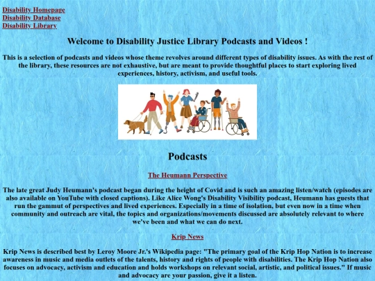 DisabilityPodcastsandVideos screenshot