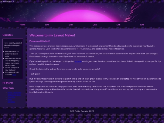 working screenshot
