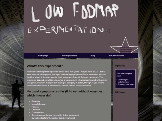 experiment screenshot