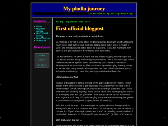 phalloblog screenshot