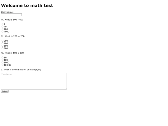 math screenshot