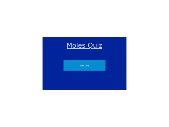 chemistry/moles-quiz screenshot
