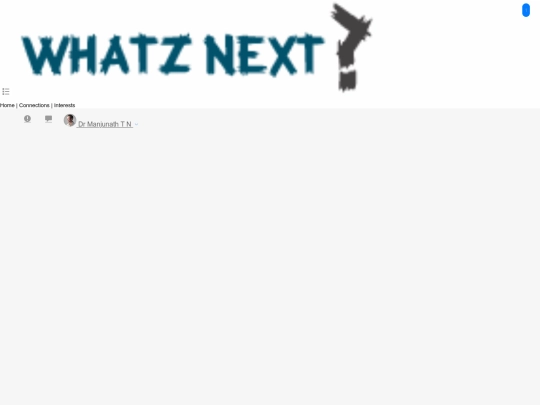 Whatznext/header screenshot