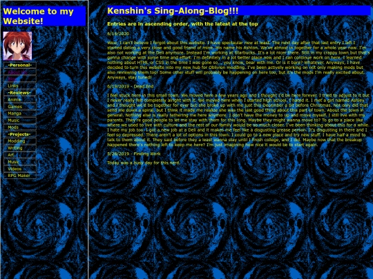 blog screenshot
