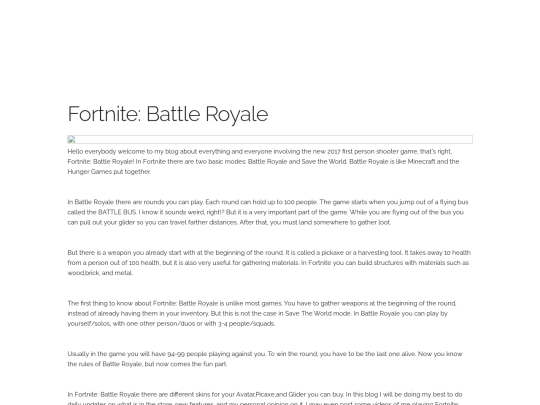 Fortnite screenshot