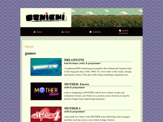 portfolio screenshot