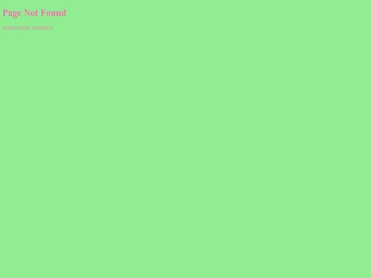 not_found screenshot
