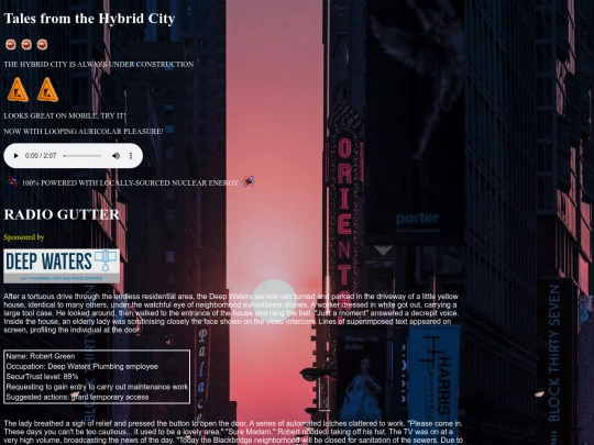 hybridcity screenshot