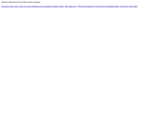 GoodWebsites screenshot