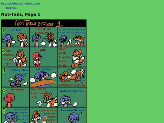 not tails htmls/nottails_01 screenshot
