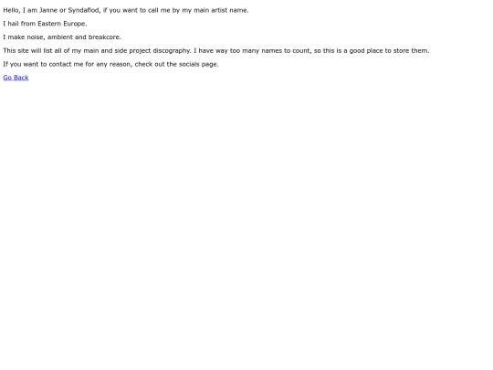 info screenshot