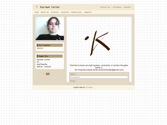 website/comments screenshot