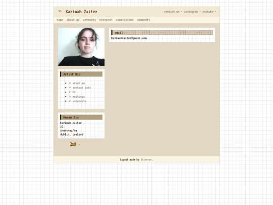 website/contactinfo screenshot