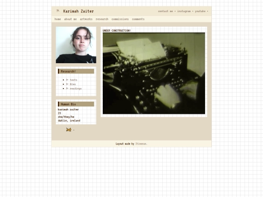 website/research screenshot