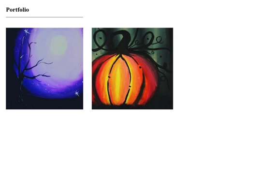 Portfolio screenshot