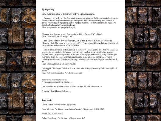 typography screenshot