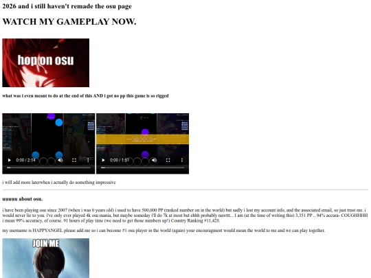 osu screenshot