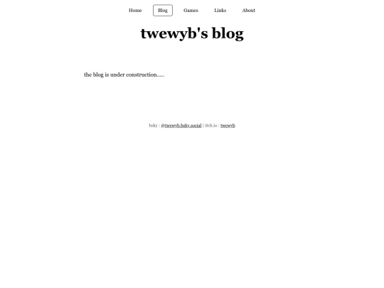 blog screenshot