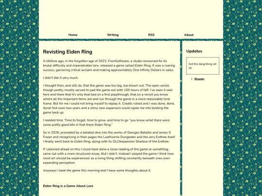 Writing/revisiting elden ring screenshot