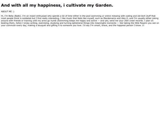 Aboutme screenshot
