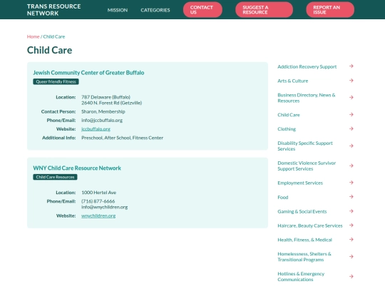 childcare screenshot