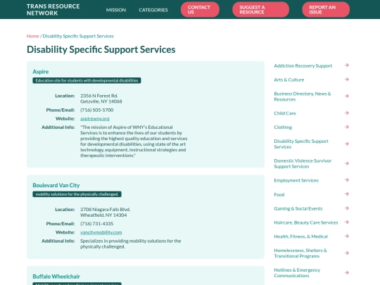 disability-support screenshot
