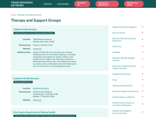 therapygroups screenshot