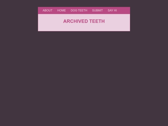 blog/archive screenshot