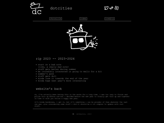 newyear2023 screenshot