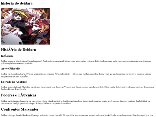 deidara screenshot