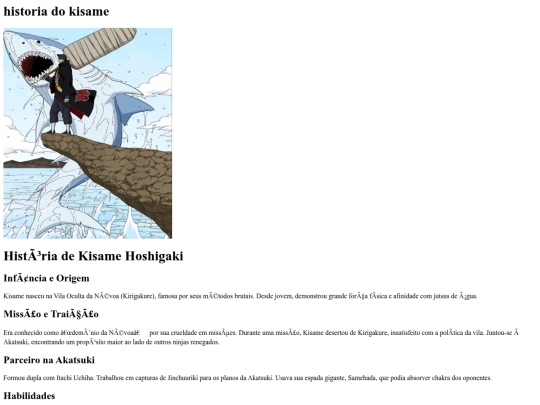 kisame screenshot